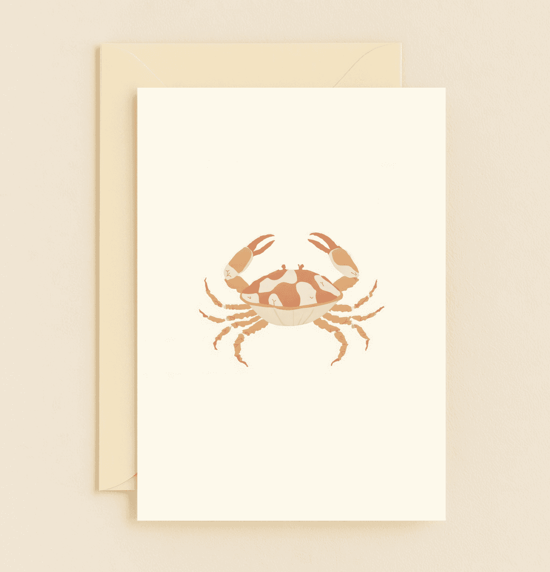 Celebrate a birthday with a smile using our "Crabtastic Birthday Bash!" card, featuring a playful crab illustration perfect for pun lovers and animal enthusiasts.