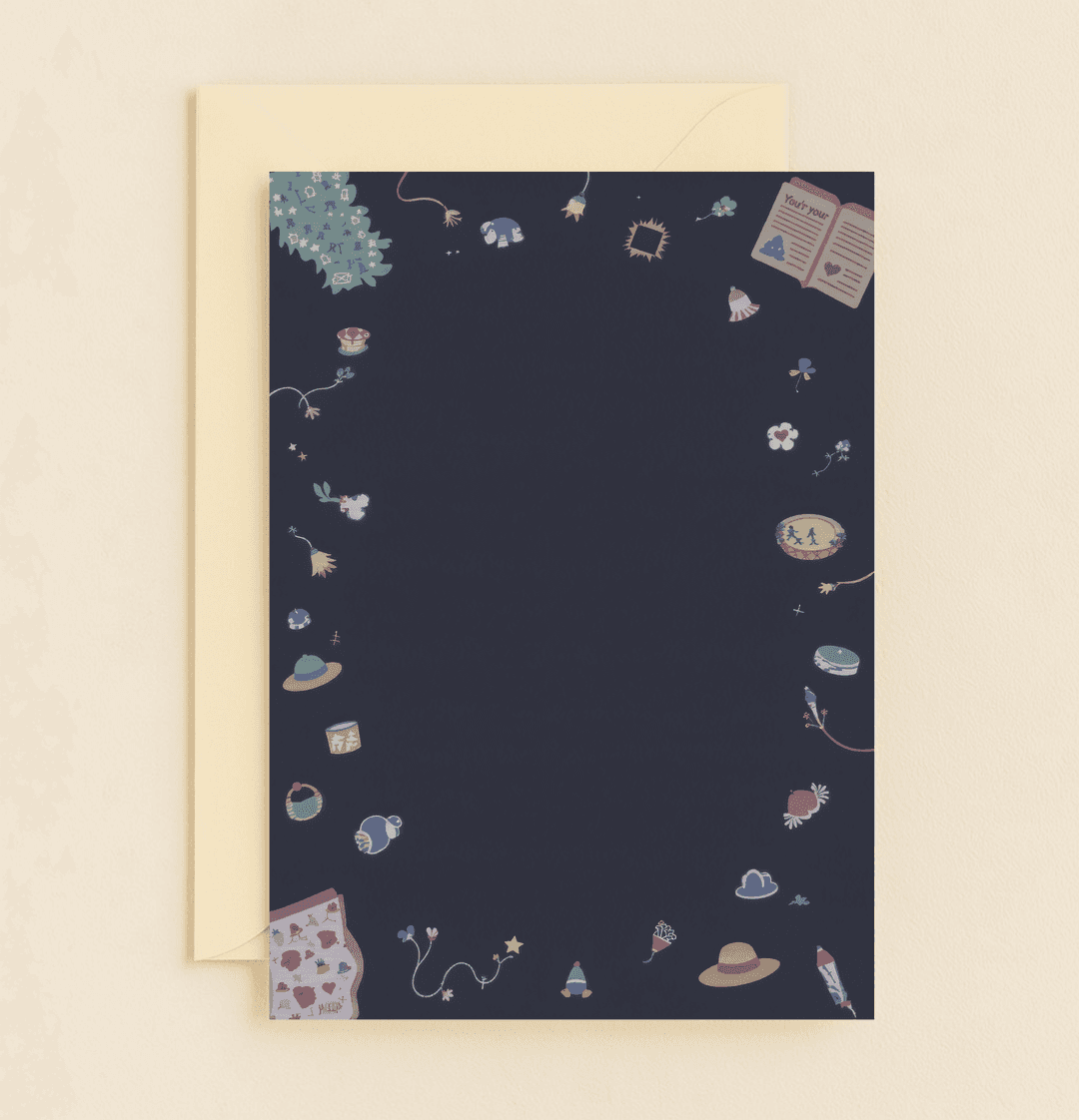 Embark on a whimsical birthday adventure with vibrant illustrations of elephants, rockets, and stars, perfect for those with a flair for absurd humor.